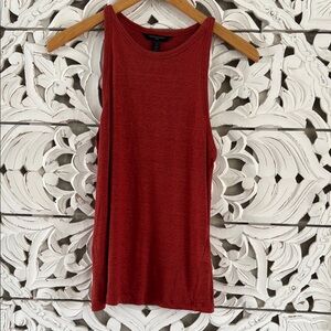 Women's Red Sleeveless Top - Banana Republic - Small